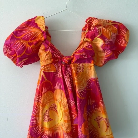 FARM RIO Summer Garden Ombre Mini Dress - Picture 7 of 16